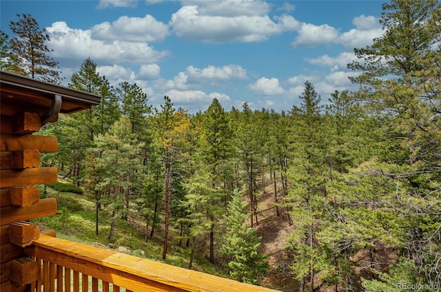 310 Wendelyn Way, Boulder, CO 80302 - view of yard featuring a wooded view