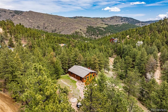 310 Wendelyn Way, Boulder, CO 80302 - view of mountain backdrop with a forest