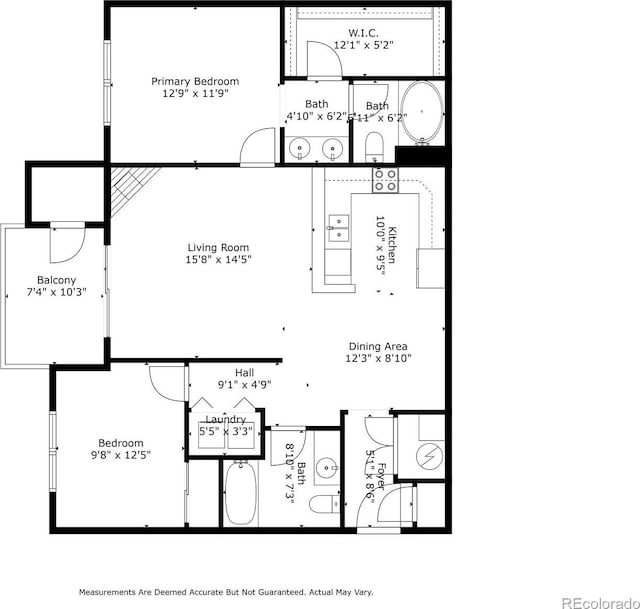 8200 E 8th Ave Unit 5-204, Denver, CO 80230 - room layout