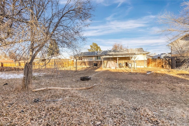 view of rear view of house