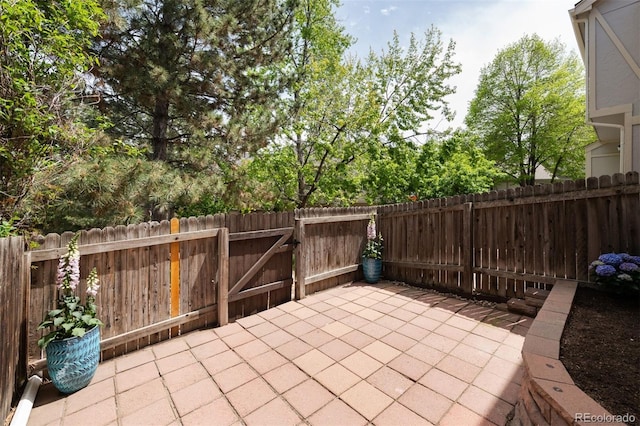 3098 W 107th Pl Unit C, Westminster, CO 80031 - view of patio / terrace with a fenced backyard