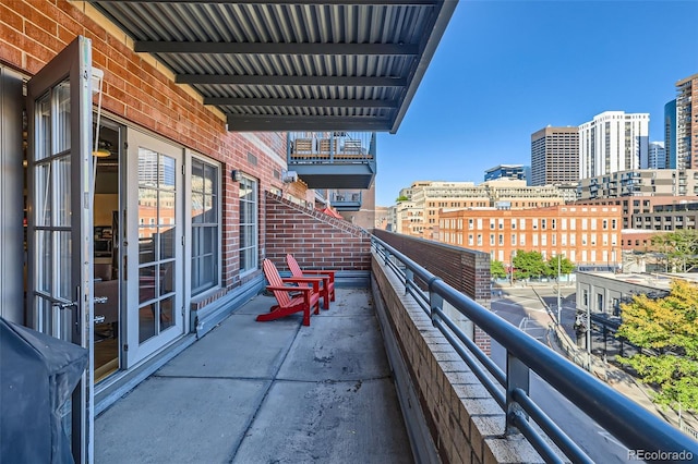 1499 Blake St Unit 5I, Denver, CO 80202 - balcony with a view of city