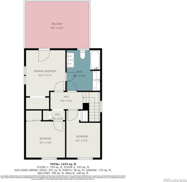 433 Fox St, Denver, CO 80204 - home floor plan