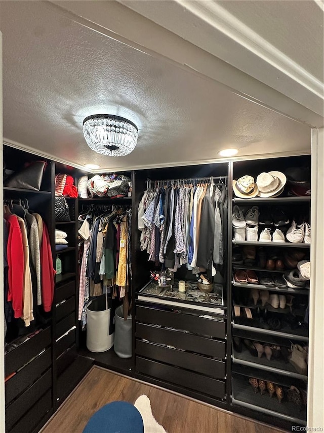 7844 W Friend Dr, Littleton, CO 80128 - spacious closet featuring wood finished floors