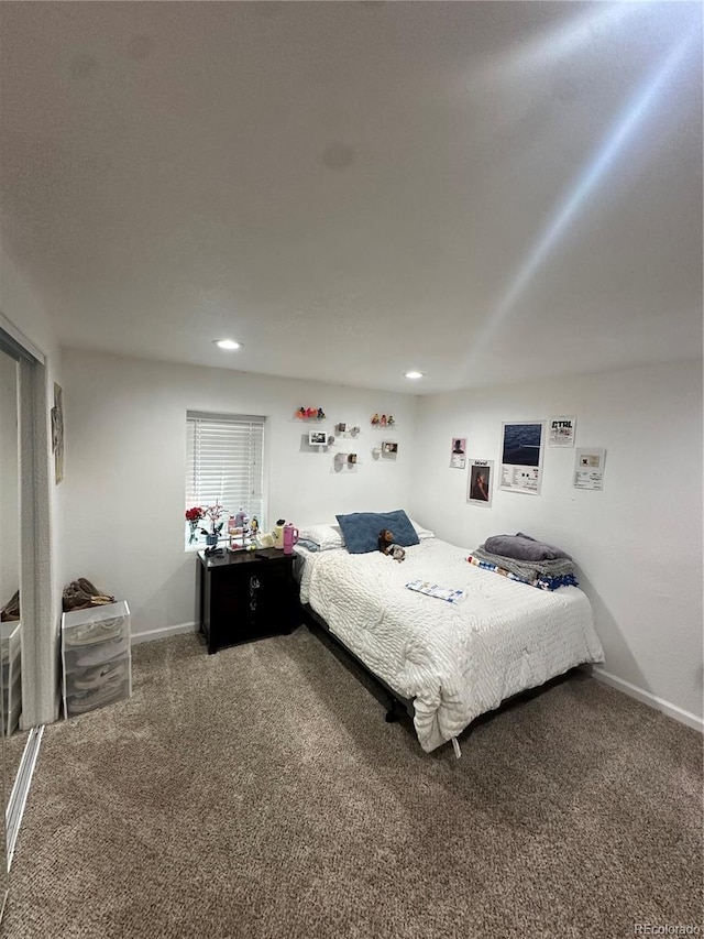 7844 W Friend Dr, Littleton, CO 80128 - bedroom featuring carpet flooring and recessed lighting