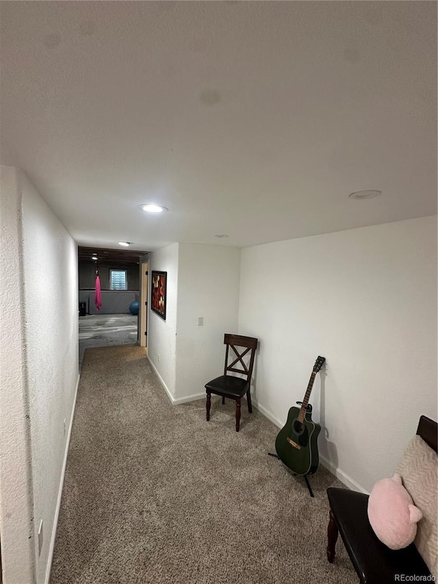 7844 W Friend Dr, Littleton, CO 80128 - hallway with carpet flooring and baseboards
