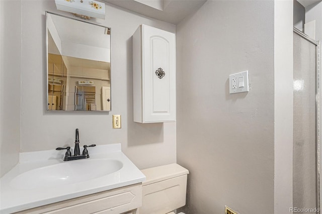 7644 Wyandot St, Denver, CO 80221 - full bathroom featuring vanity and a shower