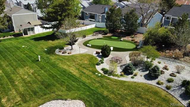 7172 S Vine Cir, Centennial, CO 80122 - aerial perspective of suburban area
