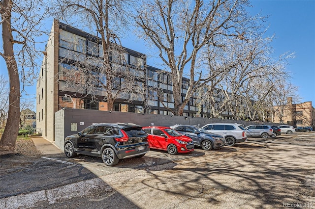 1050 N Corona St Unit 308, Denver, CO 80218 - view of uncovered parking lot