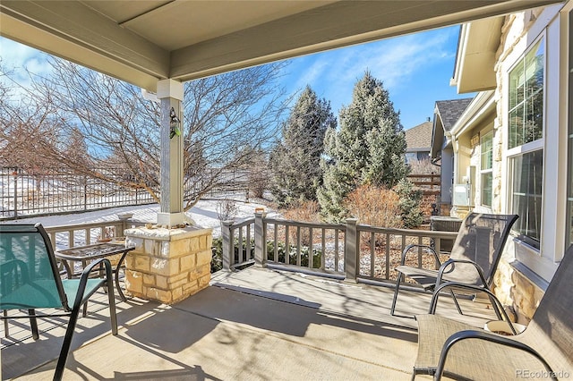 view of patio