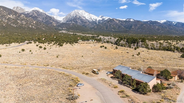 11 Baca Mdws, Moffat, CO 81131 - view of mountain background featuring a desert landscape and rural landscape