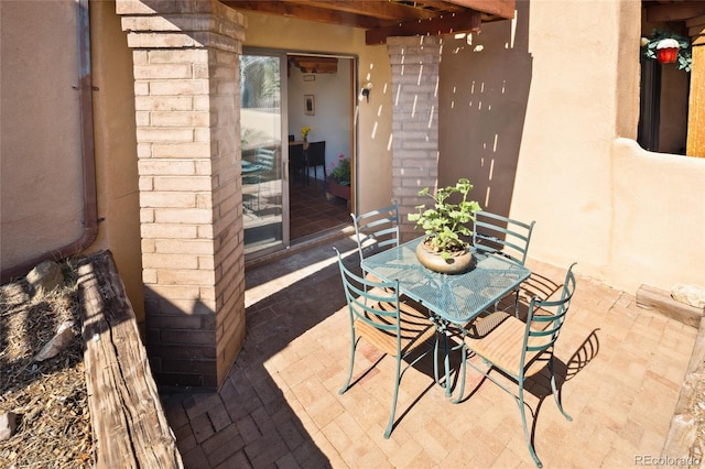 11 Baca Mdws, Moffat, CO 81131 - view of patio / terrace featuring outdoor dining space