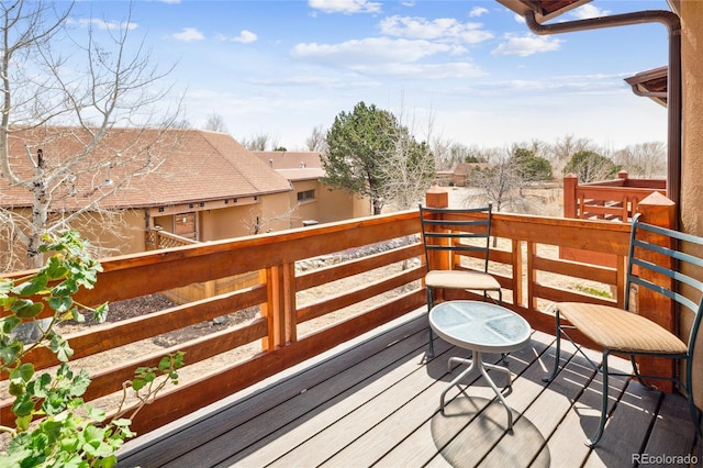 11 Baca Mdws, Moffat, CO 81131 - view of wooden deck
