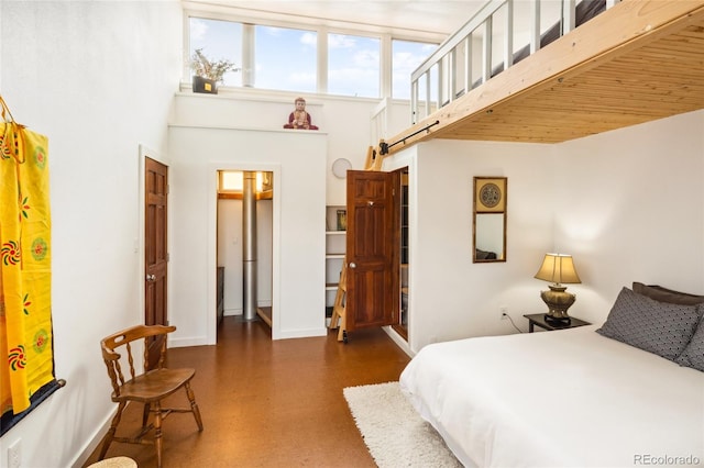 11 Baca Mdws, Moffat, CO 81131 - bedroom with a towering ceiling and baseboards