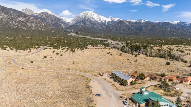 11 Baca Mdws, Moffat, CO 81131 - view of mountain background featuring rural landscape