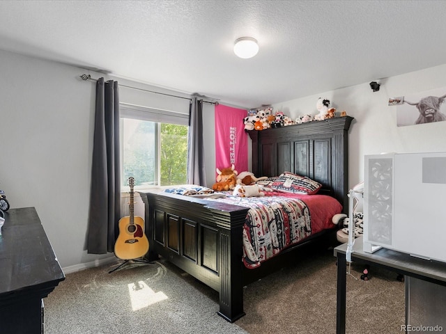 6832 Sequoia St, Frederick, CO 80530 - carpeted bedroom featuring a textured ceiling