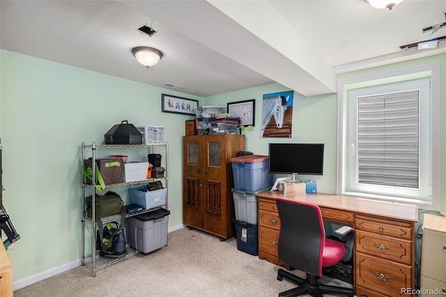 6898 S Franklin Cir, Centennial, CO 80122 - office area featuring light carpet
