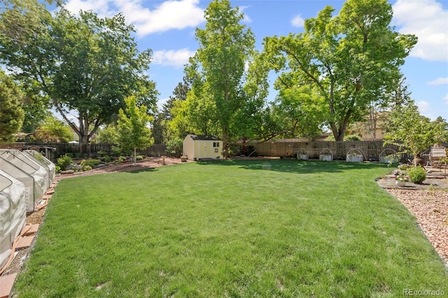 2315 N Murray Blvd, Colorado Springs, CO 80915 - fenced backyard featuring a storage unit