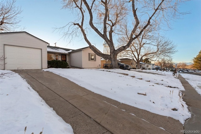 view of ranch-style house