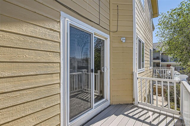 3200 S Federal Blvd Unit 5, Denver, CO 80236 - entrance to property featuring a balcony
