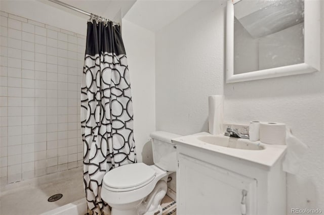 6545 Brook Forest Dr, Colorado Springs, CO 80911 - full bathroom with vanity and a tile shower