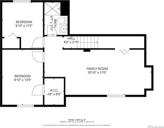 6545 Brook Forest Dr, Colorado Springs, CO 80911 - view of room layout
