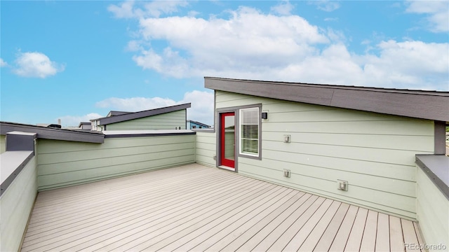 6799 Navajo St, Denver, CO 80221 - view of wooden terrace