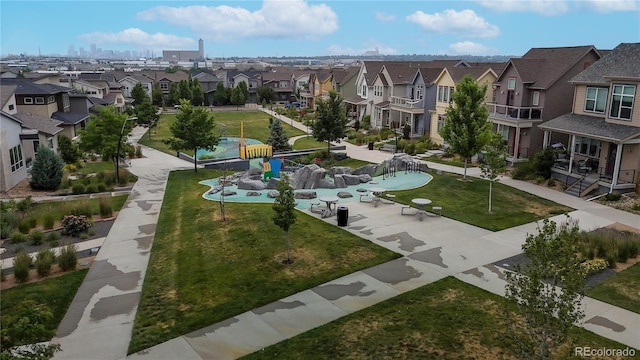 6799 Navajo St, Denver, CO 80221 - view of community with a residential view and a yard