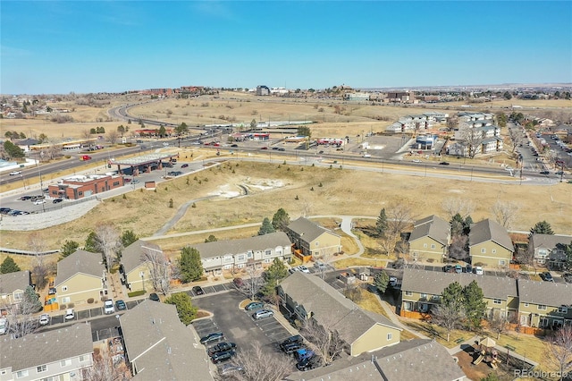 birds eye view of property featuring a residential view