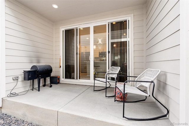 view of patio / terrace with grilling area