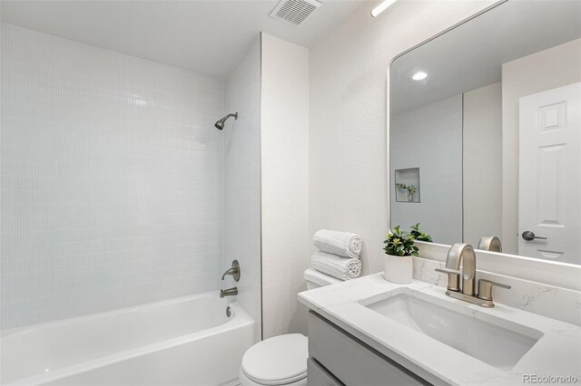 7600 W Coal Mine Ave Unit B, Littleton, CO 80123 - bathroom featuring vanity and shower / bath combination