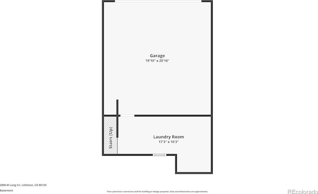 2890 W Long Cir Unit A, Littleton, CO 80120 - view of home floor plan