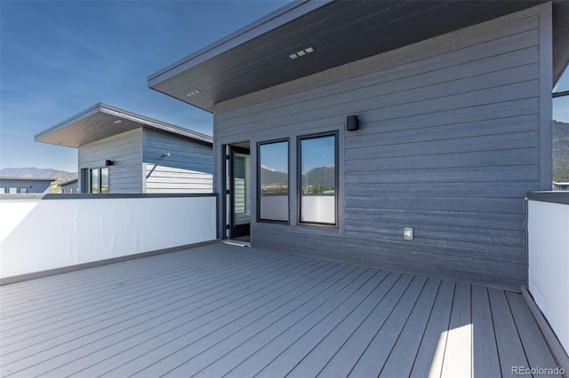 585 N Railroad St, Buena Vista, CO 81211 - view of wooden terrace