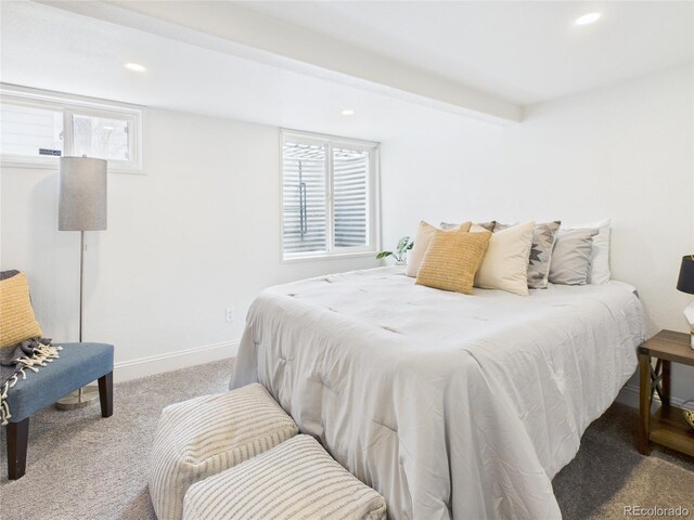 3150 S Pennsylvania St, Englewood, CO 80113 - bedroom featuring carpet and recessed lighting