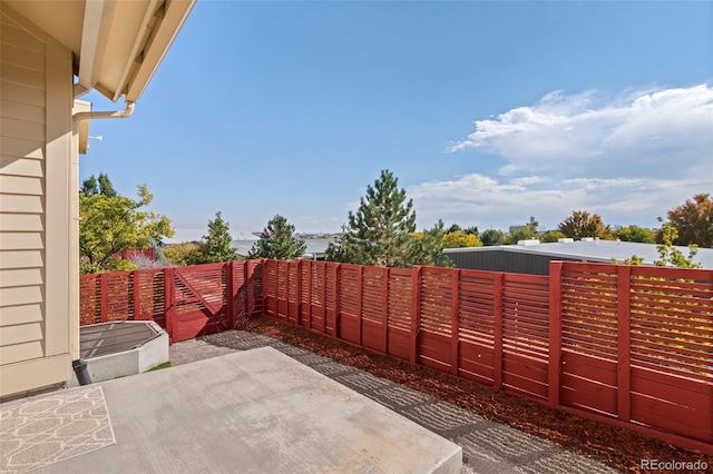 view of patio / terrace