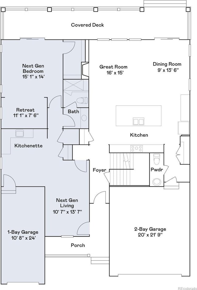 14601 Hudson St, Thornton, CO 80602 - view of property floor plan