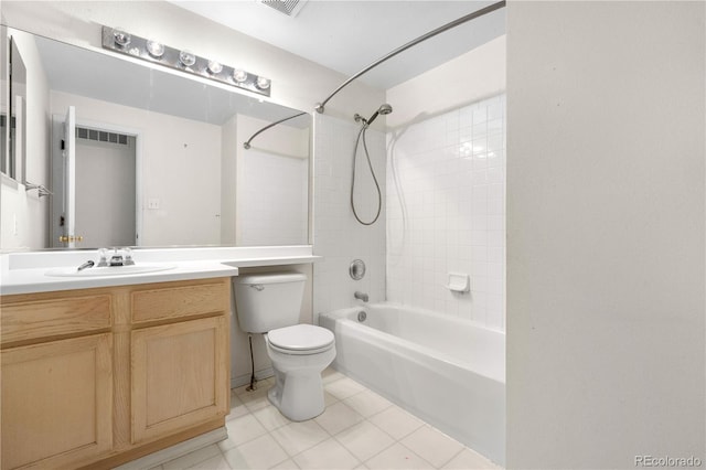 1741 W 131st Ct, Denver, CO 80234 - full bath with vanity, tub / shower combination, and tile patterned floors