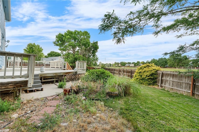 1741 W 131st Ct, Denver, CO 80234 - fenced backyard with a deck