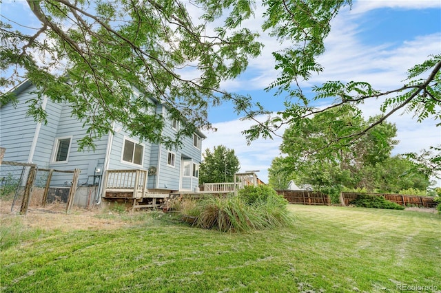 1741 W 131st Ct, Denver, CO 80234 - view of yard featuring a deck
