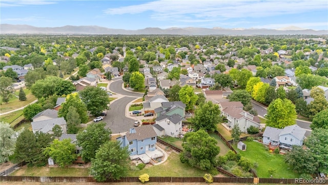 1741 W 131st Ct, Denver, CO 80234 - aerial perspective of suburban area with a mountainous background