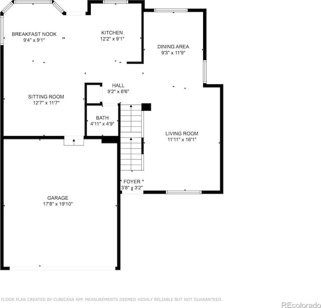 1741 W 131st Ct, Denver, CO 80234 - view of floor plan / room layout