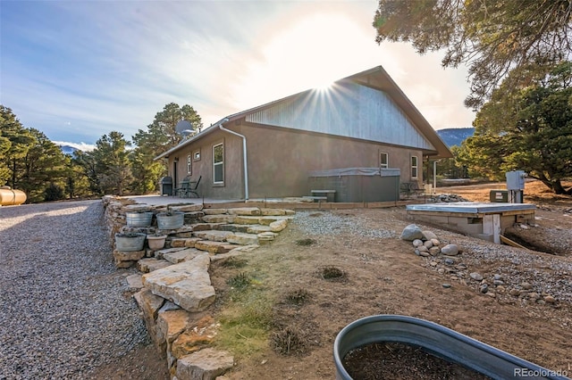 830 High Peaks Ranch Rd, Coaldale, CO 81222 - view of side of property with a patio area
