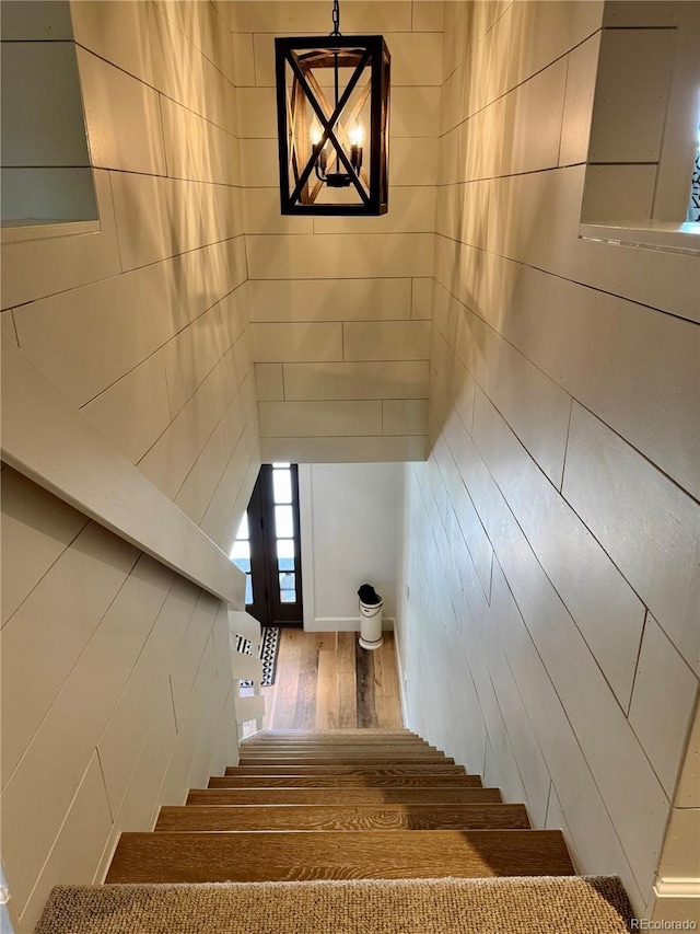 8503 E Jamison Ave, Centennial, CO 80112 - stairway with wood finished floors