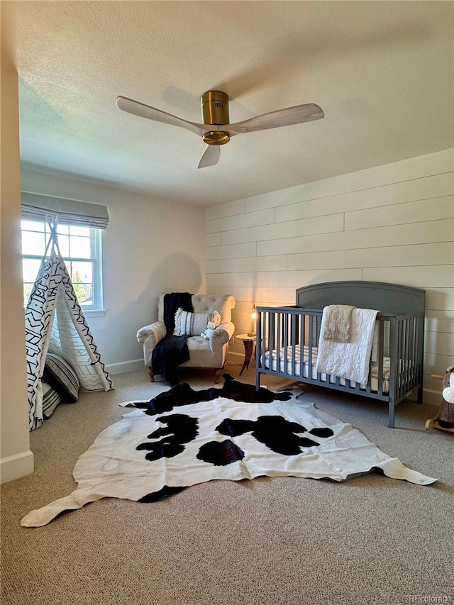 8503 E Jamison Ave, Centennial, CO 80112 - carpeted bedroom with baseboards and ceiling fan