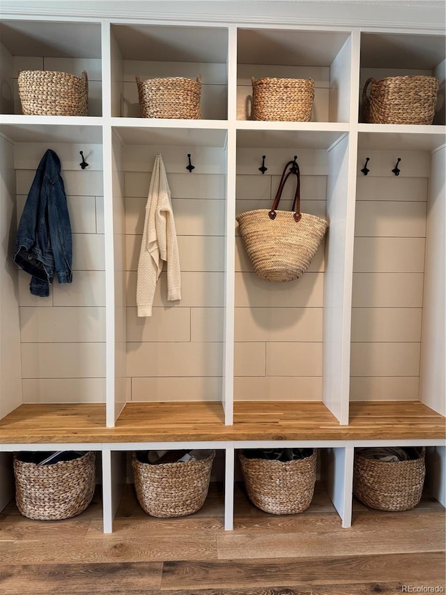 8503 E Jamison Ave, Centennial, CO 80112 - mudroom with wood finished floors