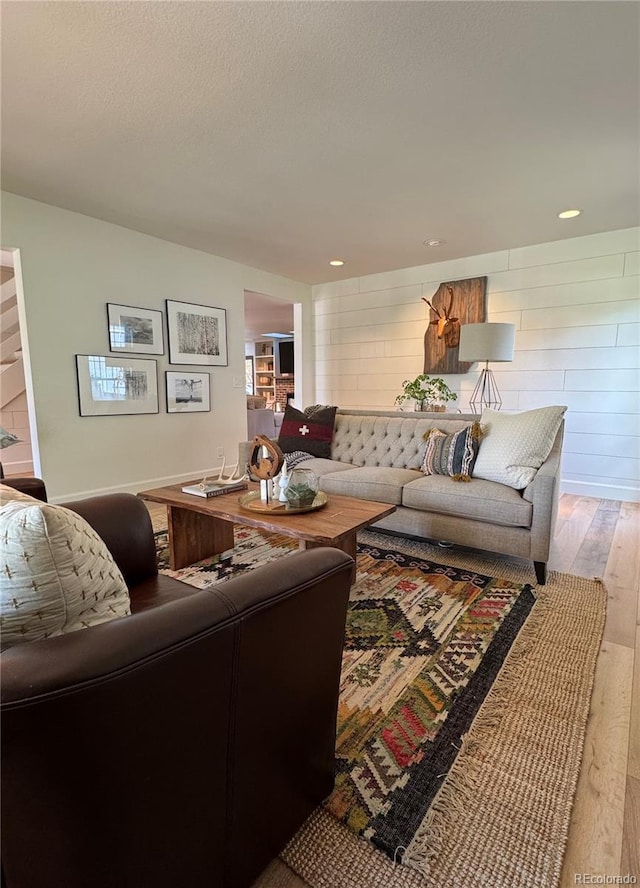 8503 E Jamison Ave, Centennial, CO 80112 - living room with hardwood / wood-style floors
