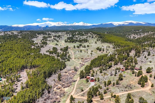 548 Coughlin Meadows Rd, Boulder, CO 80302 - aerial view of a mountain backdrop