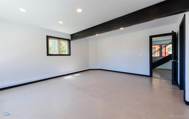 548 Coughlin Meadows Rd, Boulder, CO 80302 - unfurnished room with recessed lighting and baseboards