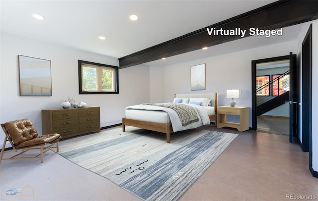 548 Coughlin Meadows Rd, Boulder, CO 80302 - bedroom with recessed lighting and baseboards