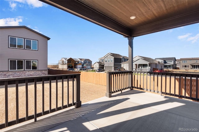 13502 E 100th Ave, Commerce City, CO 80022 - view of patio / terrace featuring a residential view